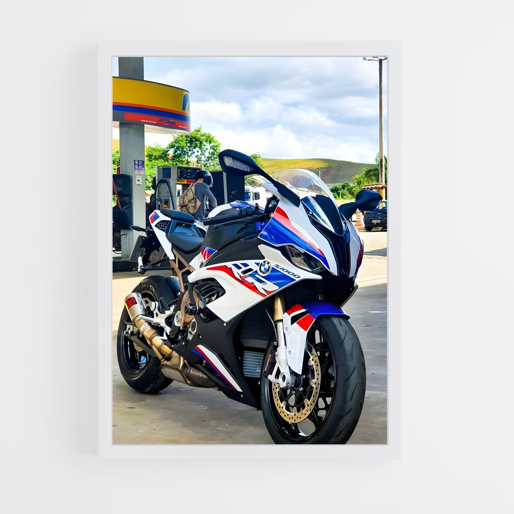 Poster Route 66 BMW – affiche BMW Motorrad (vue 3)